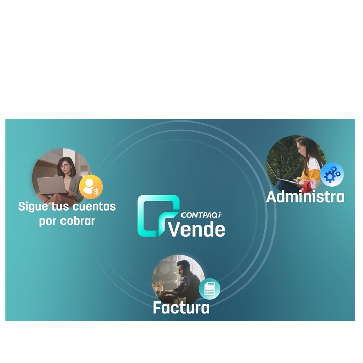 CONTPAQi Vende: controla tus ventas en tiempo real ⚡