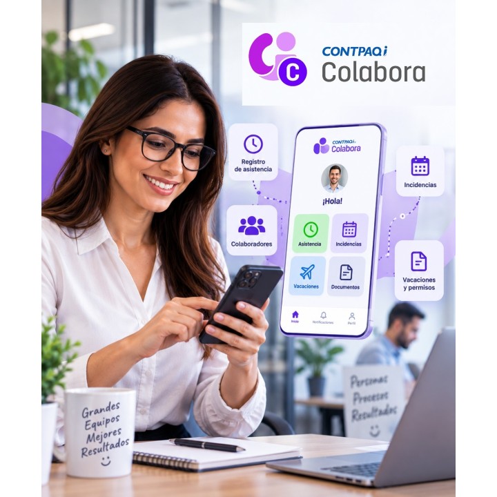 Curso Contpaqi Colabora Registro Electrónico de Assistencia