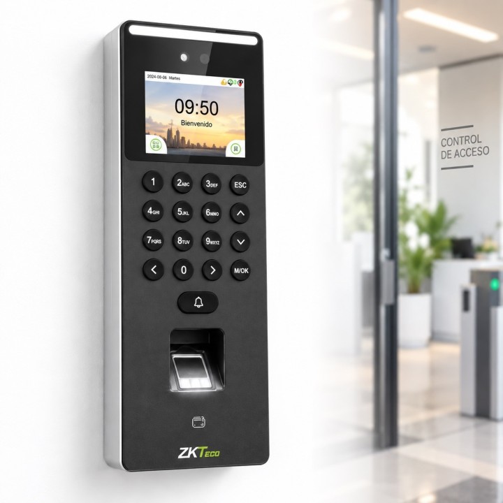 Biométrico Multimodal WiFi  1,500 rostros y 3,000 huellas SenseFace2A