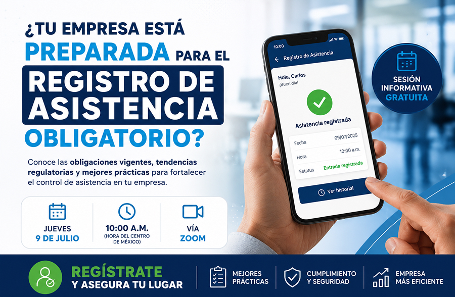 Webinar: ¿Tu empresa está preparada para el registro electrónico de asistencia?